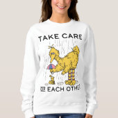 セサミストリート | Big Bird気にがお互い スウェットシャツ (正面)