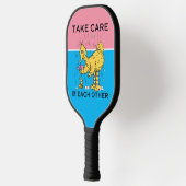 セサミストリート | Big Bird気にがお互い ピックルボールラケット (左)