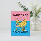 セサミストリート | Big Bird気にがお互い ポストカード (スタンド正面)