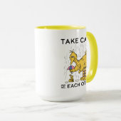 セサミストリート | Big Bird気にがお互い マグカップ (正面右)