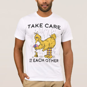 セサミストリート Big Bird気にがお互い Tシャツ