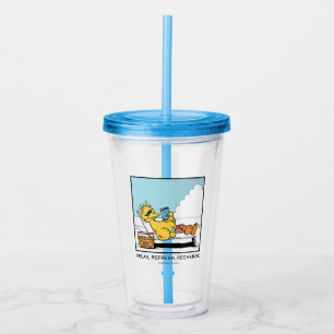 セサミストリート Big Bird リラックス Refresh Recharge アクリルタンブラー