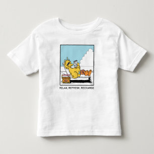 セサミストリート   Big Bird リラックス Refresh Recharge トドラーTシャツ