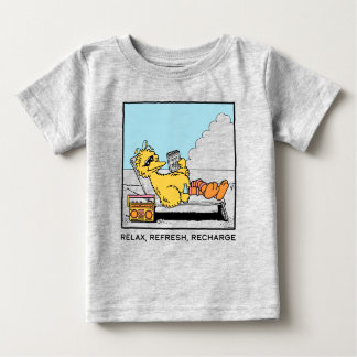 セサミストリート | Big Bird リラックス Refresh Recharge ベビーTシャツ