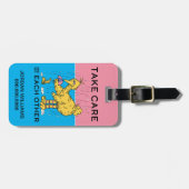 セサミストリート | Big Bird 気に Take |情報の追加 ラゲッジタグ (正面横)