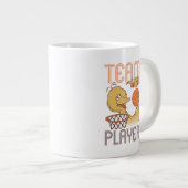 セサミストリート | Bird Birdチームプレーヤー ジャンボコーヒーマグカップ (正面右)