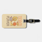 セサミストリート | Bird Birdチームプレーヤー ラゲッジタグ (正面横)