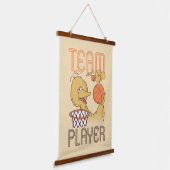 セサミストリート | Bird Birdチームプレーヤー 吊り下げ型タペストリー (傾斜あり)