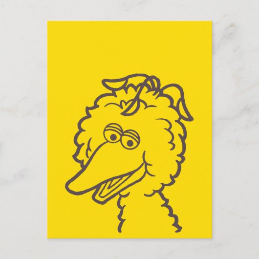 セサミストリート | Bird Bird Bright ポストカード (正面)