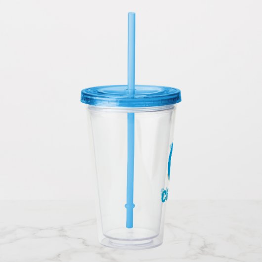 セサミストリート | Cはクッキーモンスター用 アクリルタンブラー (右)