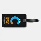 セサミストリート | Cはクッキーモンスター用 ラゲッジタグ (裏面横)