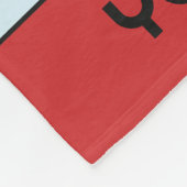 セサミストリート | Christmas Oscar the Grouch フリースブランケット (角)