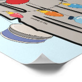 セサミストリート | Christmas Oscar the Grouch ポスター (角)