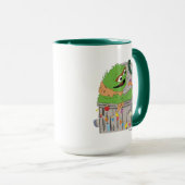 セサミストリート | Christmas Oscar the Grouch マグカップ (正面右)