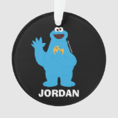 セサミストリート | Cookieモパーソナライズされたンスター オーナメント (正面)
