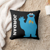 セサミストリート | Cookieモパーソナライズされたンスター クッション (ブランケット)