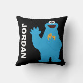 セサミストリート | Cookieモパーソナライズされたンスター クッション (裏面)