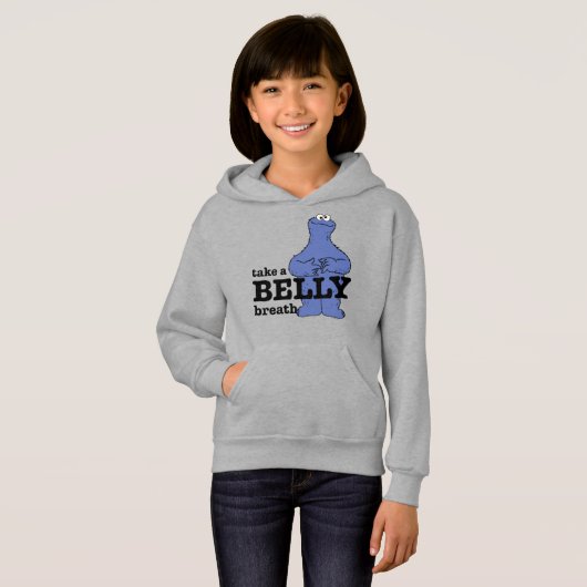 セサミストリート | Cookieモンスターが息を吸う (正面フル)