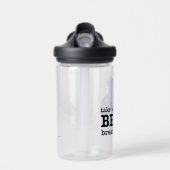 セサミストリート | Cookieモンスターが息を吸う ウォーターボトル (正面)