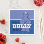 セサミストリート | Cookieモンスターが息を吸う スタンダードランチョンナプキン (インサイチュ)