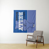 セサミストリート | Cookieモンスターが息を吸う タペストリー (インサイチュ(横))