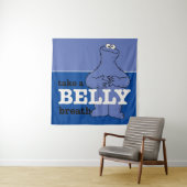 セサミストリート | Cookieモンスターが息を吸う タペストリー (インサイチュ)