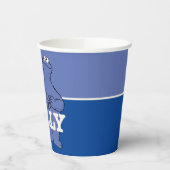 セサミストリート | Cookieモンスターが息を吸う 紙コップ (左)