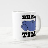 セサミストリート | Cookieモンスターの破壊時間 ジャンボコーヒーマグカップ (正面右)