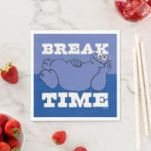 セサミストリート | Cookieモンスターの破壊時間 スタンダードランチョンナプキン (インサイチュ)