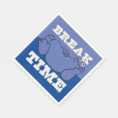 セサミストリート | Cookieモンスターの破壊時間 スタンダードランチョンナプキン (角)