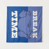 セサミストリート | Cookieモンスターの破壊時間 タペストリー (正面(横))