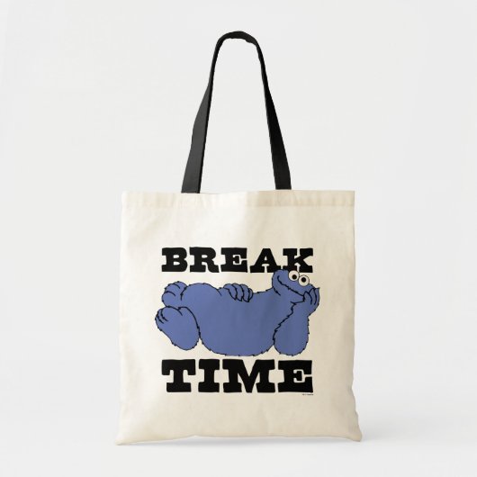 セサミストリート | Cookieモンスターの破壊時間 トートバッグ (正面)