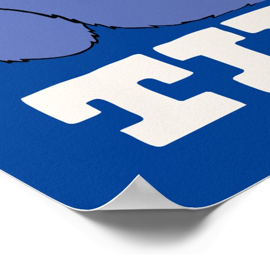 セサミストリート | Cookieモンスターの破壊時間 ポスター (角)