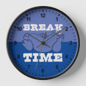 セサミストリート | Cookieモンスターの破壊時間 壁時計 (正面)