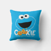 セサミストリート | Cookieモンスターを愛するクッキー クッション (裏面)