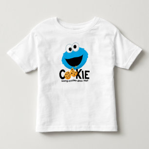 セサミストリート Cookieモンスターを愛するクッキー トドラーTシャツ