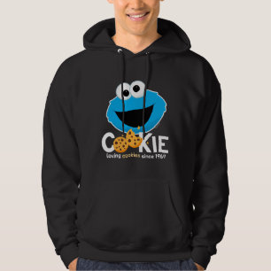 セサミストリート Cookieモンスターを愛するクッキー パーカ