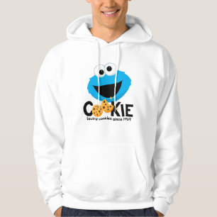 セサミストリート Cookieモンスターを愛するクッキー パーカ