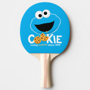 セサミストリート   Cookieモンスターを愛するクッキー 卓球ラケット