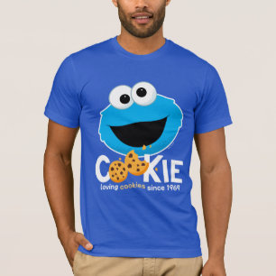 セサミストリート Cookieモンスターを愛するクッキー Tシャツ