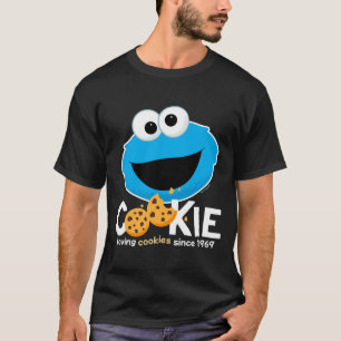 セサミストリート Cookieモンスターを愛するクッキー Tシャツ