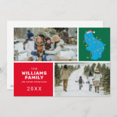 セサミストリート | Cookieモンスターファミリーの写真 シーズンカード (正面/裏面)