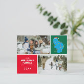 セサミストリート | Cookieモンスターファミリーの写真 シーズンポストカード (スタンド正面)