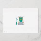 セサミストリート | Cookieモンスターファミリーの写真 箔シーズンカード (裏面)