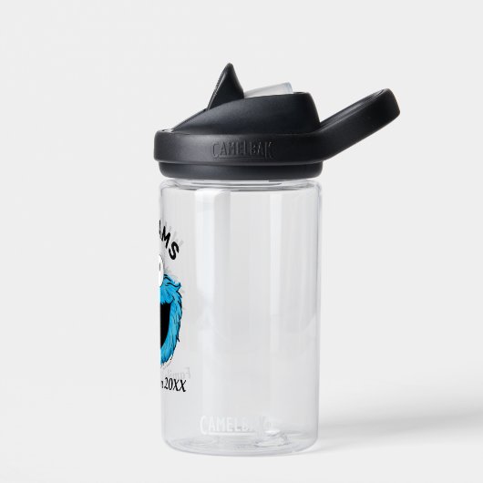 セサミストリート | Cookieモンスターファミリー休暇 ウォーターボトル (左面)