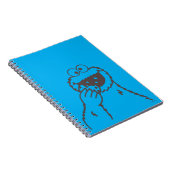 セサミストリート | Cookieモンスターブライト ノートブック (右側)