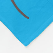 セサミストリート | Cookieモンスターブライト フリースブランケット (角)