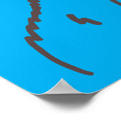 セサミストリート | Cookieモンスターブライト |名前の追加 ポスター (角)