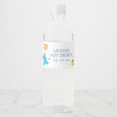 セサミストリート | Cookieモンスターベビーシャワー ペットボトルラベル (正面)