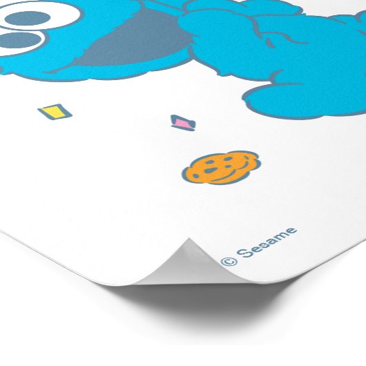 セサミストリート | Cookieモンスターベビーシャワー ポスター (角)